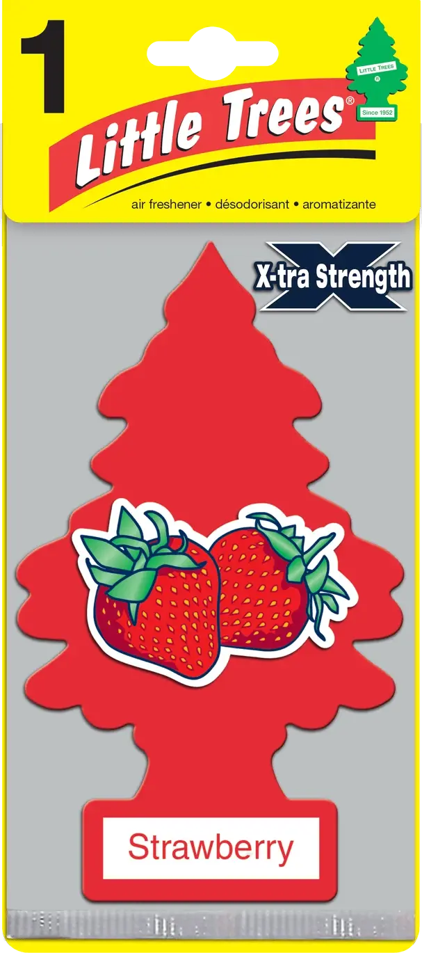 Little Trees X-tra Strength – Strawberry – 1 Pack