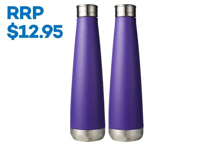 Lotus 500ml Water Bottle – Purple