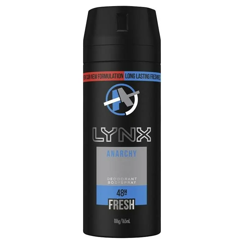 Lynx Anarchy – For Him – Body Spray – 106g/165ml