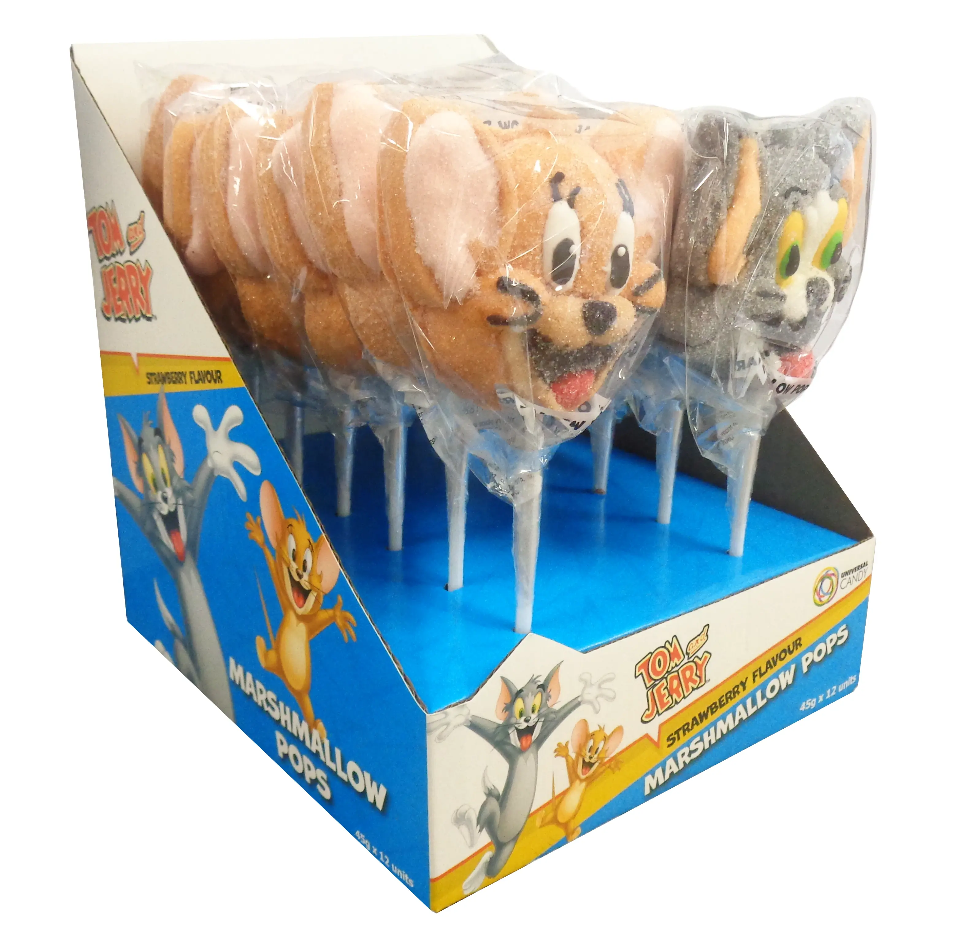 Marshmallow Pops Tom & Jerry 45g