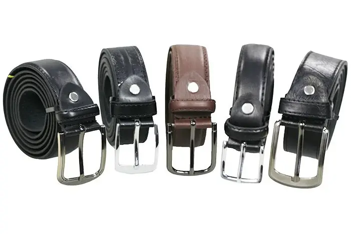 Men’s Belts 5 Assorted Designs (Size: 32-46 Inch)