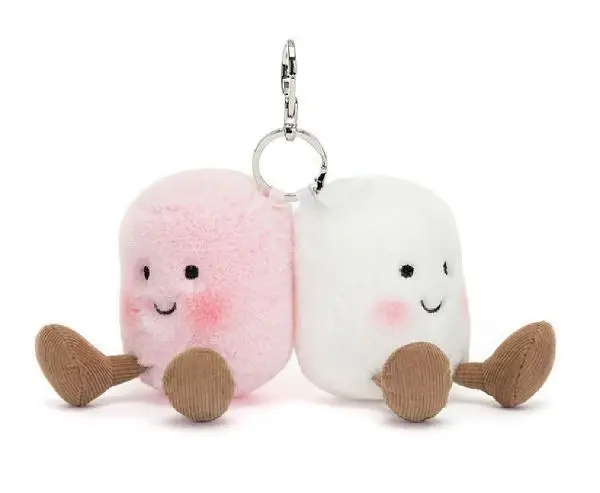 Meow Plush Keyring Series – Mashmallow