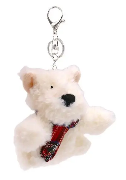 Meow Plush Keyring Series – Snowy Dog