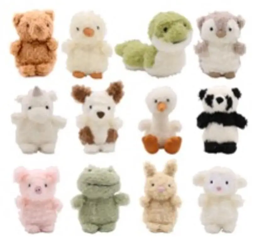 Meow Plush Series Assorted Novelty Small Animals