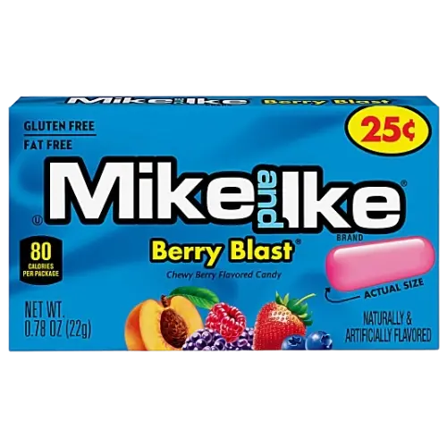 Mike & Ike Mini Box Berry Blast 22g