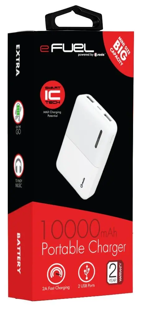 Mini Fast Charging Power Bank 10,000mAh