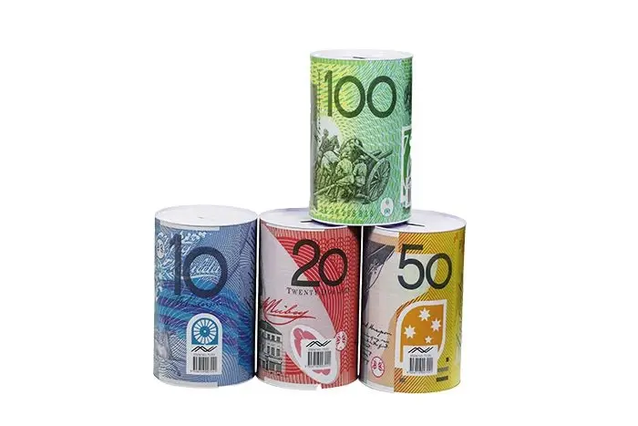 Money Tin – Small – 11.5x18cm