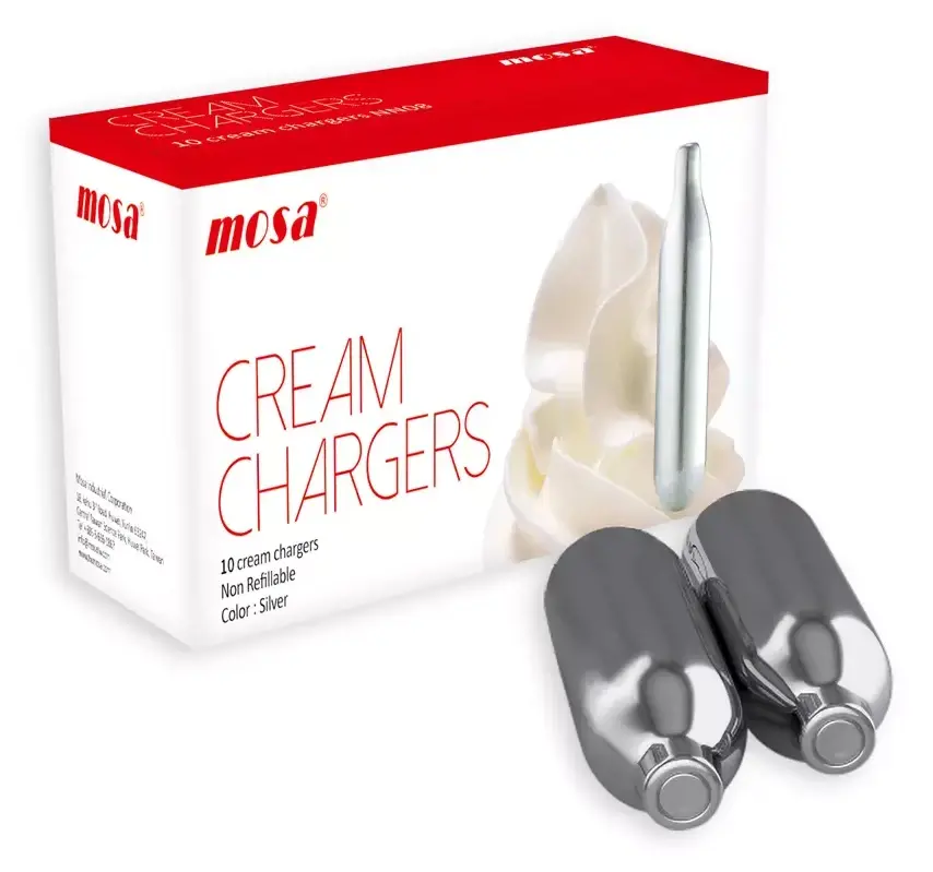 Mosa 10 pack Cream Chargers