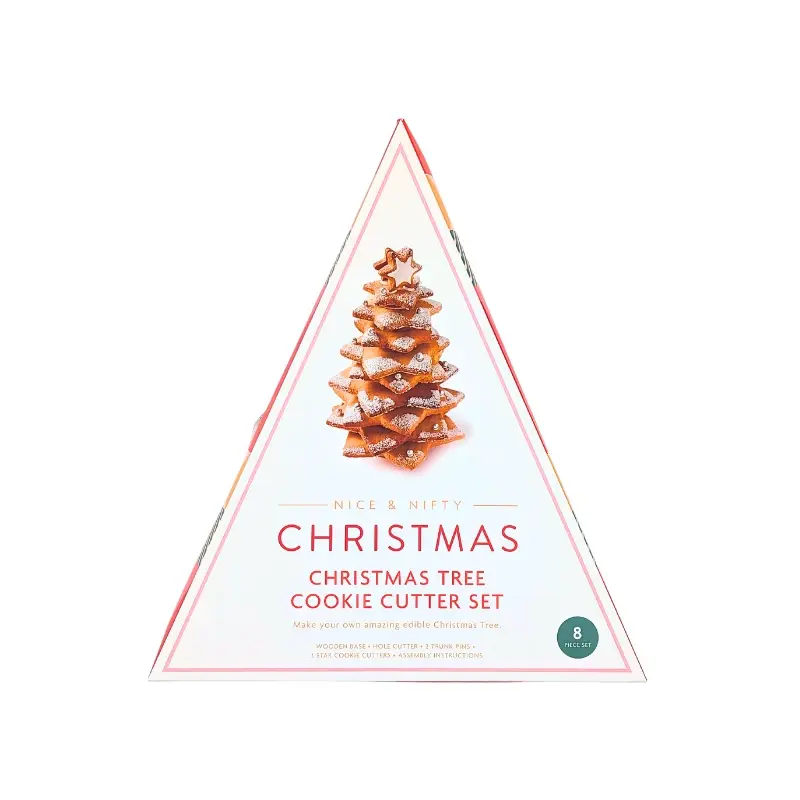 Nice & Nifty Cookie Cutter 8PC Set – Christmas Tree