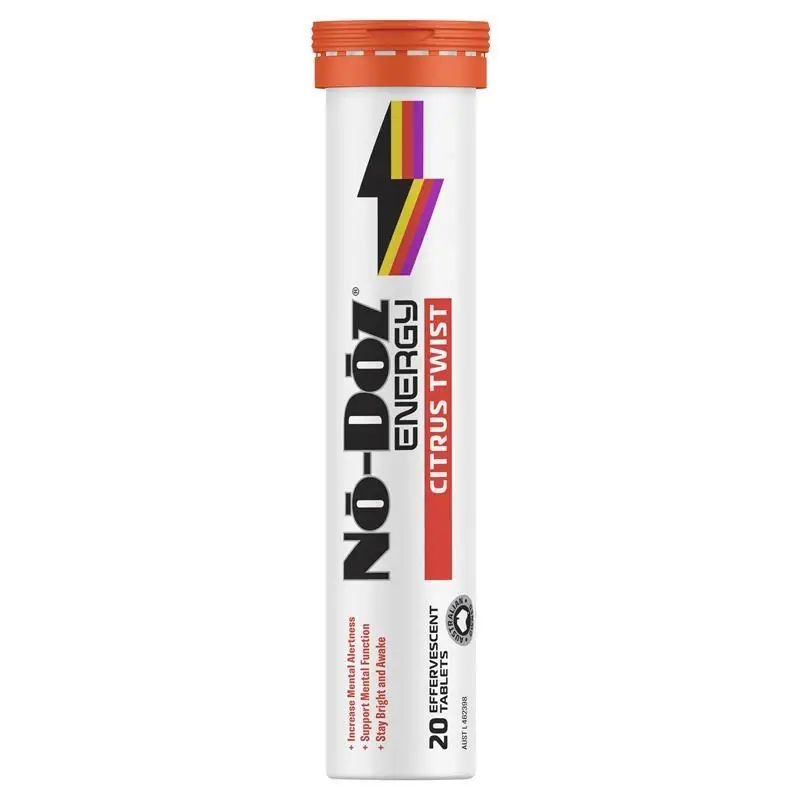 No-Doz Energy Citrus Twist 20Pk