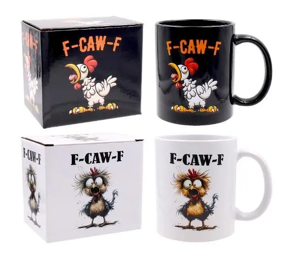 Novelty Ceramic Mug-F-CAW-F Series**GIFT BOXED**
