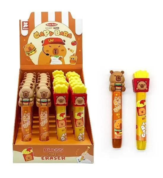 Novelty Eraser Pen – Capy Bara Series