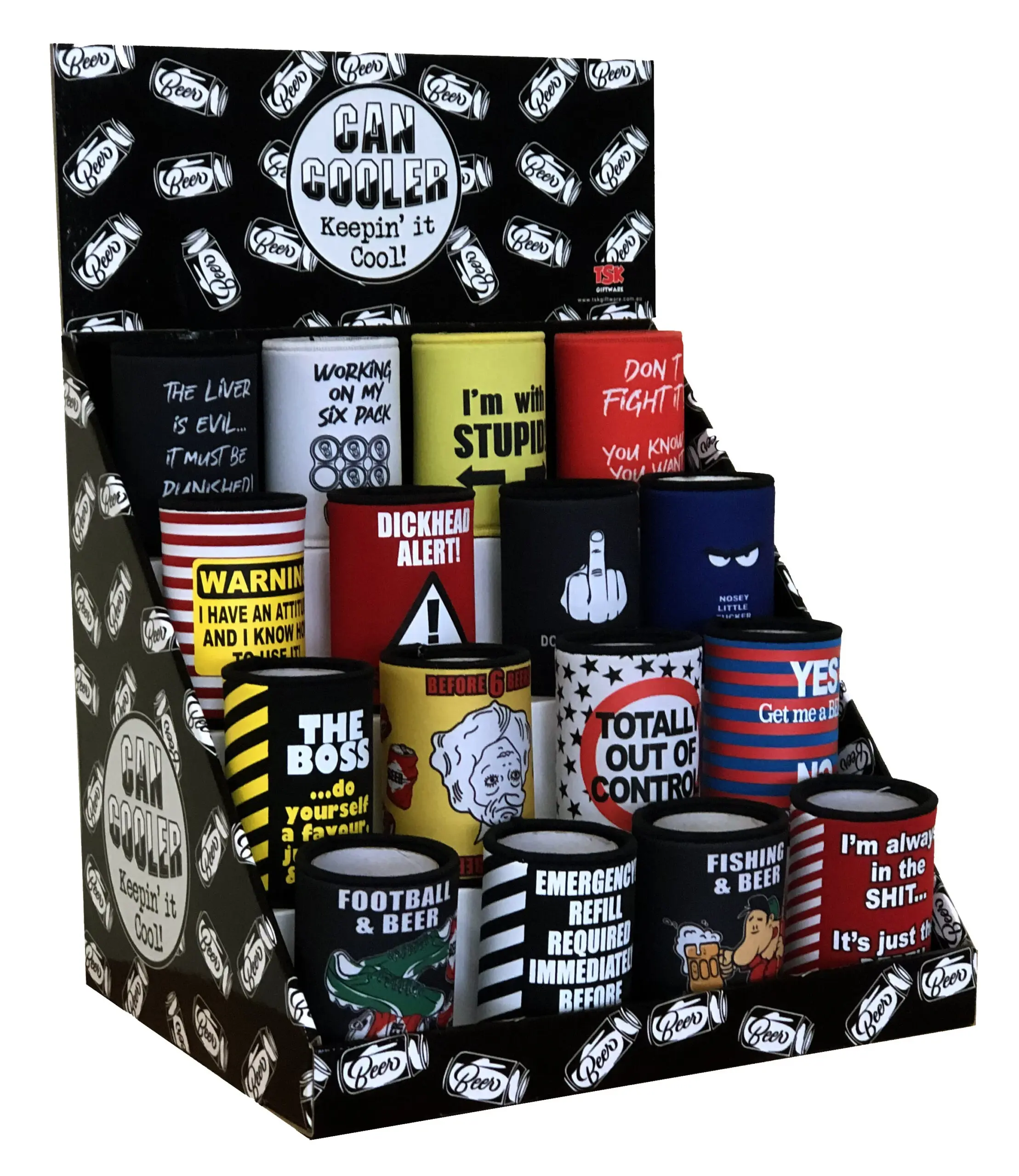 Novelty Stubby Counter Display Stand