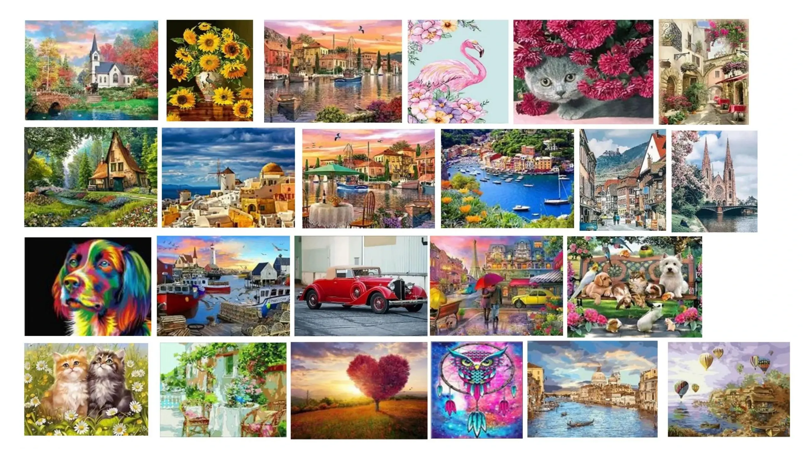 Paint By Numbers – 40 x 50cm – Category C
