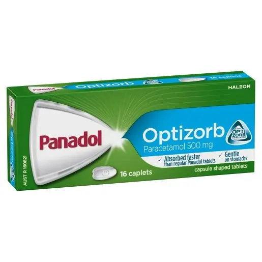 Panadol Caplet Optizorb 16pk