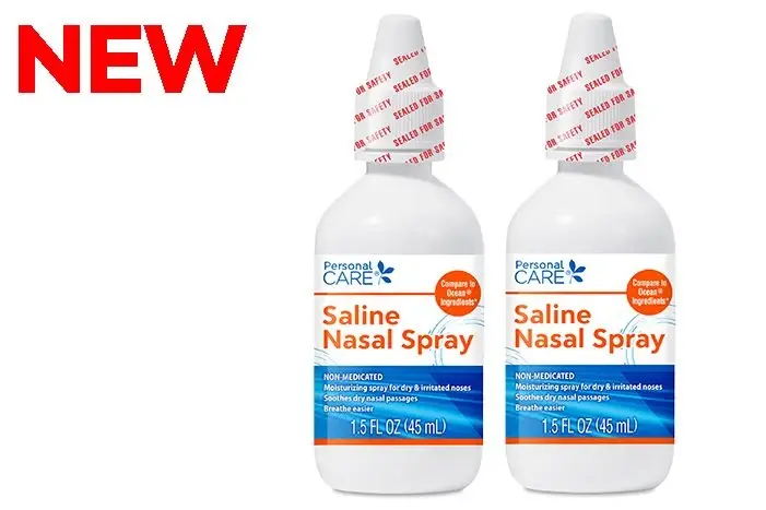 Personal Care Saline Nasal Spray 45ml