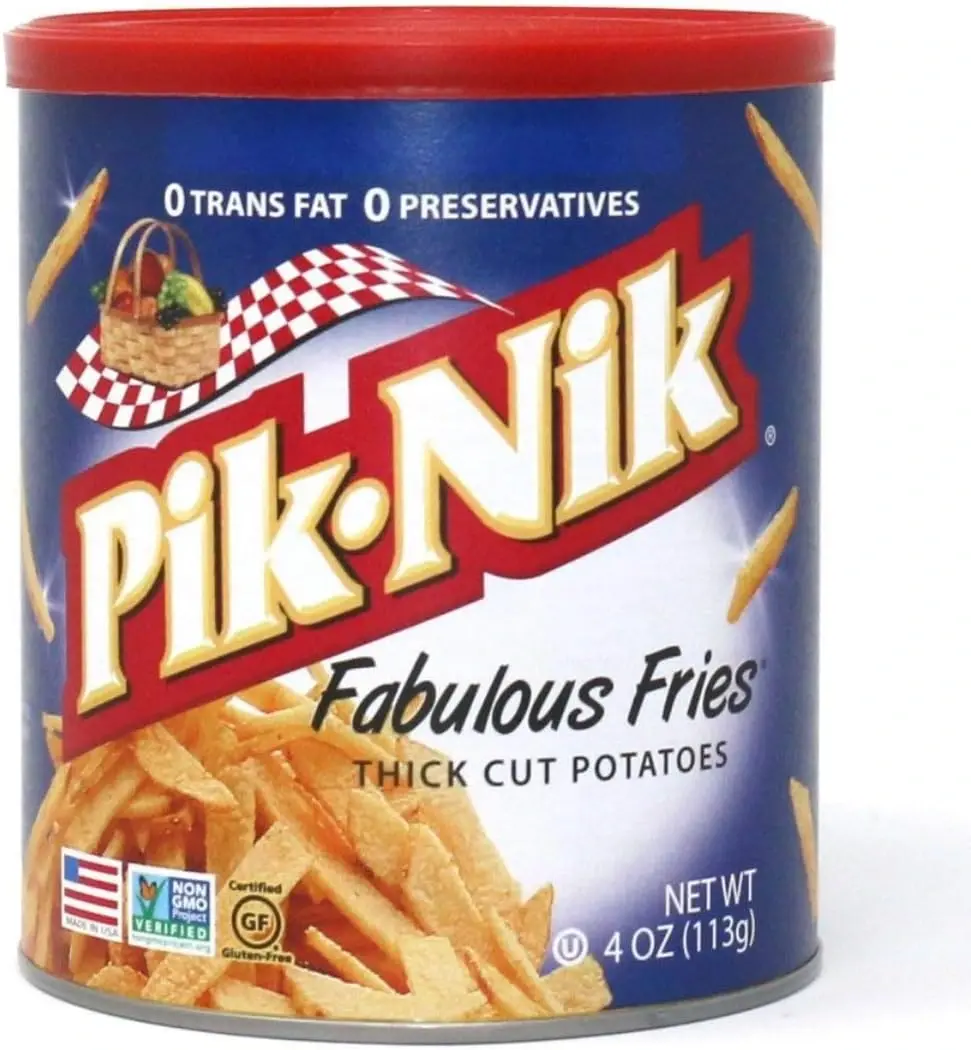 Pik-Nik Fabulous Shoestring Potato Stick Chips 113g