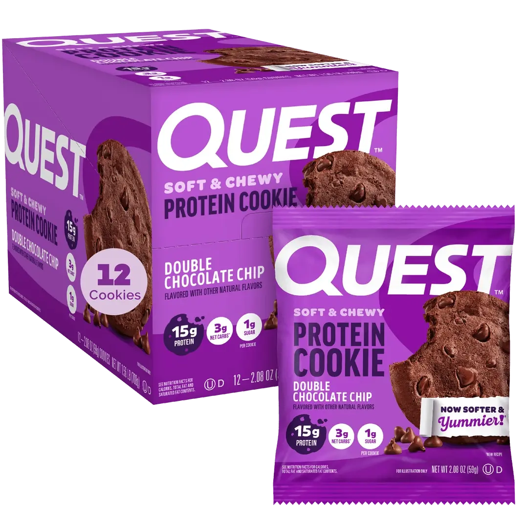Quest Protein Cookie Double Choc Chip 59g