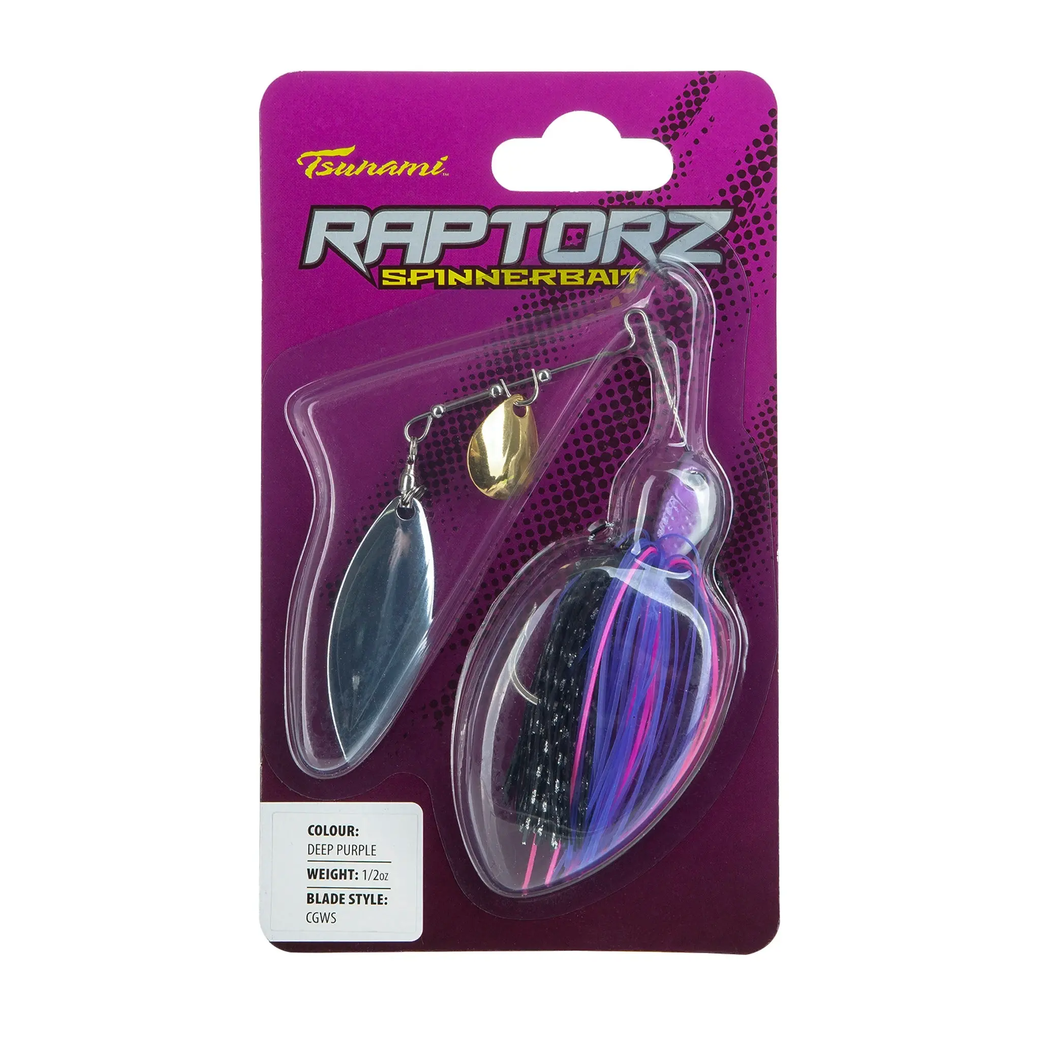 Raptorz Spinnerbait – Deep Purple