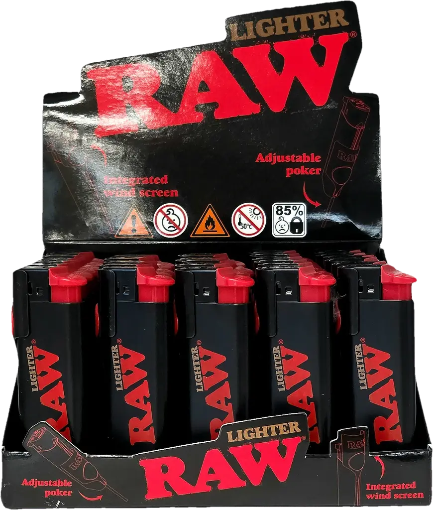 Raw Windproof Lighter Black