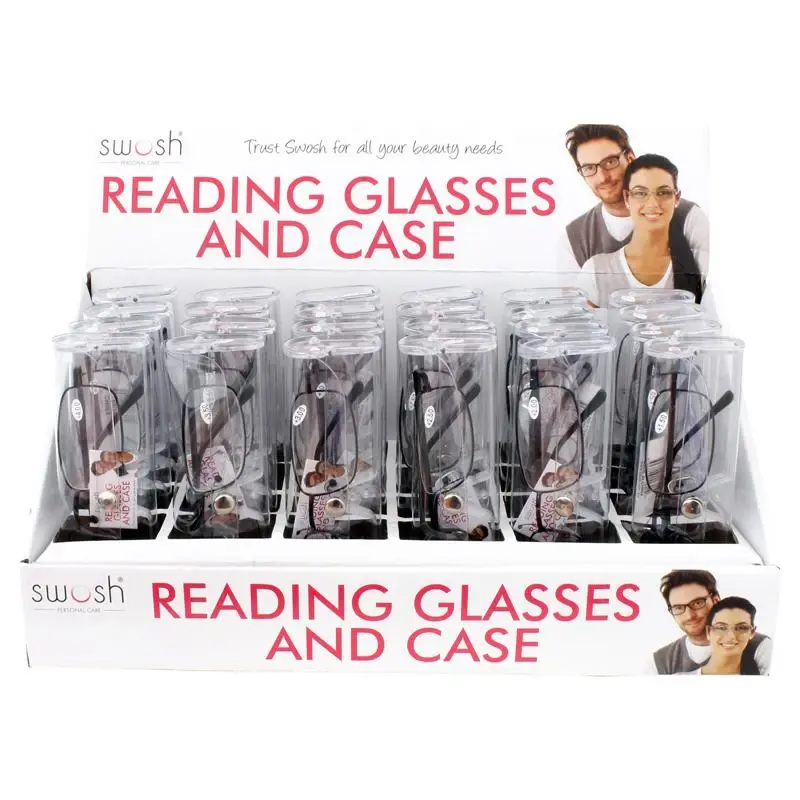 Reading Glasses And Case (Metallic Frame) – CDU