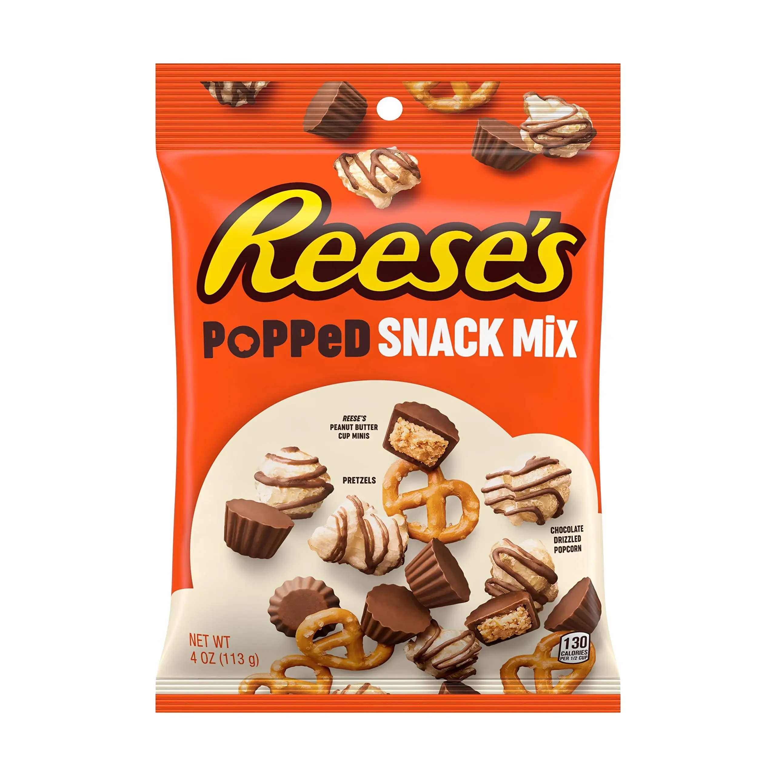 Reese’s Popped Snack Mix Peg Bag 113g
