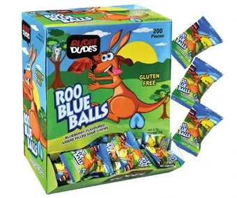 Rude Dudes Roo Blue Balls 200pcs