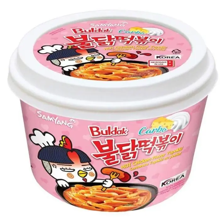 Samyang Buldak Carbonara Tteokbokki 179g