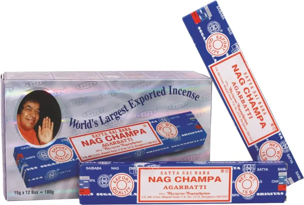 Satya Sai Baba Nagchampa Incense Sticks-15G
