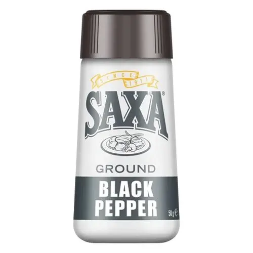 Saxa Black Pepper 50g
