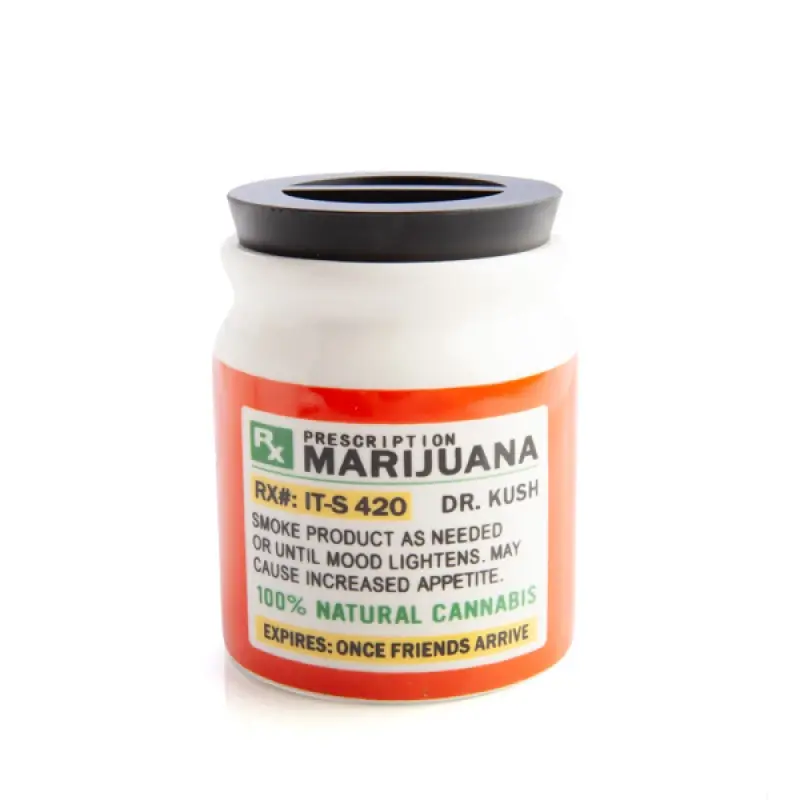Small Prescription Marijuana Stash It! Storage Jar