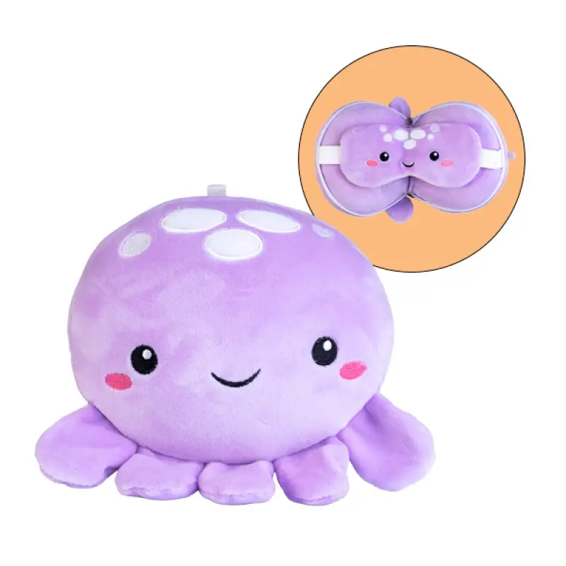 Smoosho’s Pals Travel Jellyfish Mask & Pillow