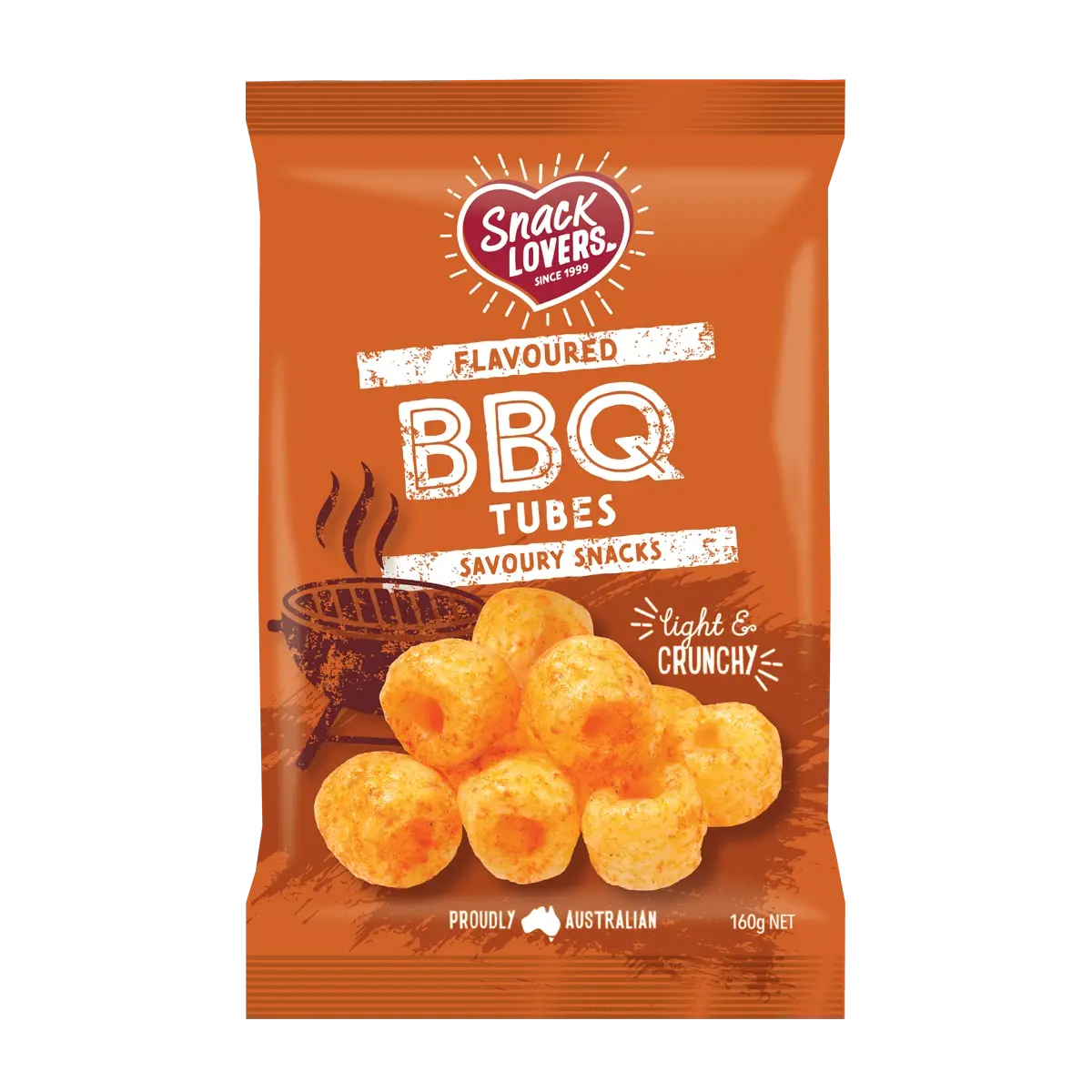 Snack Lovers Tubes BBQ 160g
