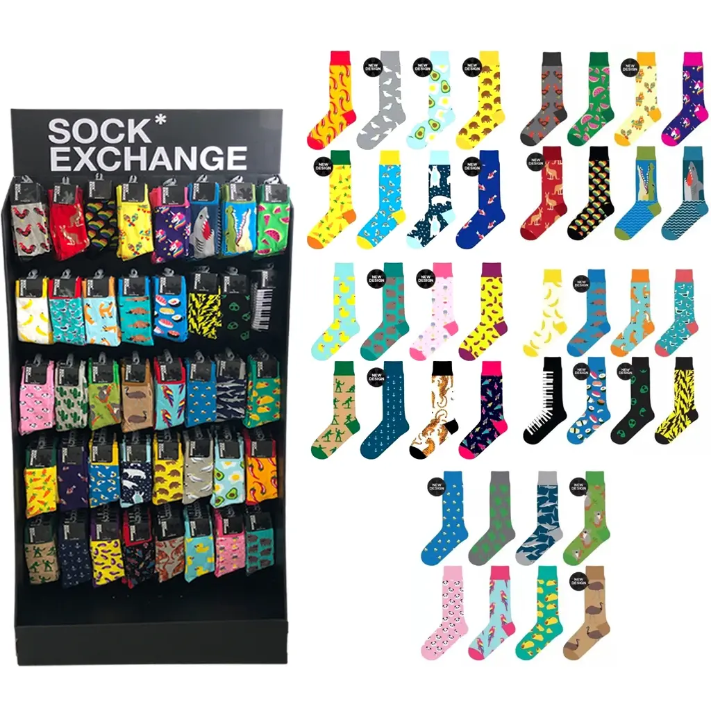 Sock Exchange Collection(240pcs) with Stand