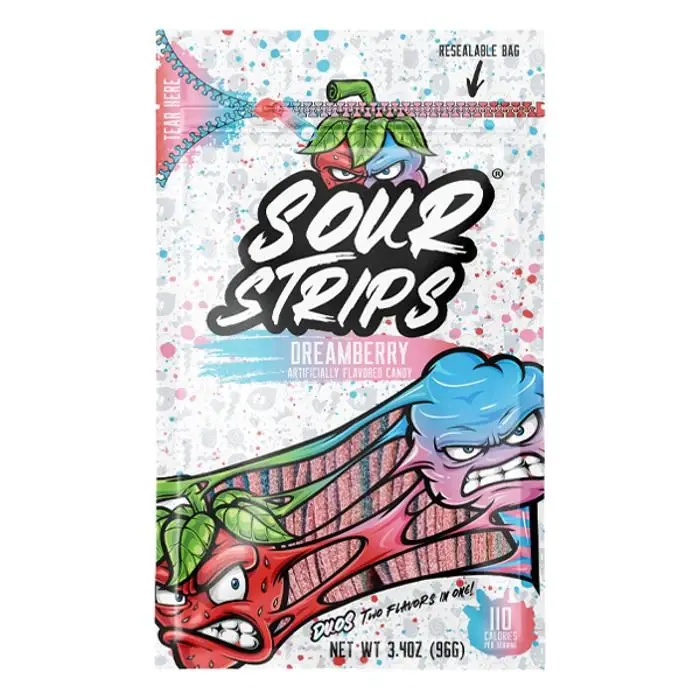 Sour Strips Duos Dreamberry 96g