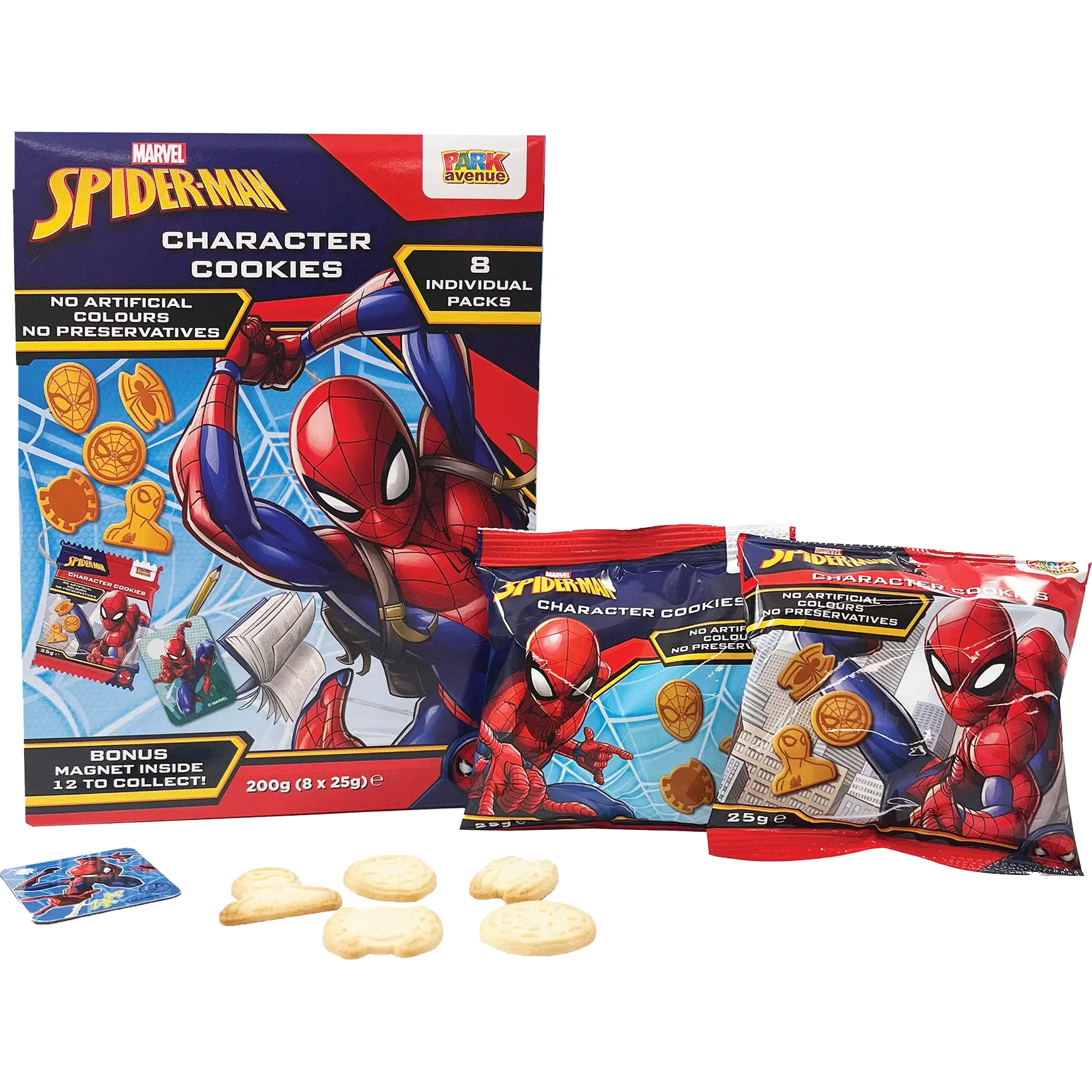 Spiderman Character Cookies 200g