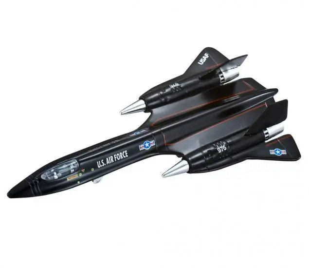 SR-71 Blackbird (US Air Force Scout) 8″ Diecast Model