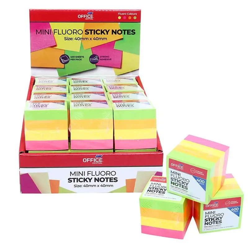 Sticky Notes 400 Sheet Mini – 4cm x 4cm