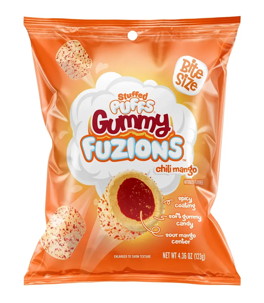 Stuffed Puffs Gummy Fuzions Chili Mango 120g