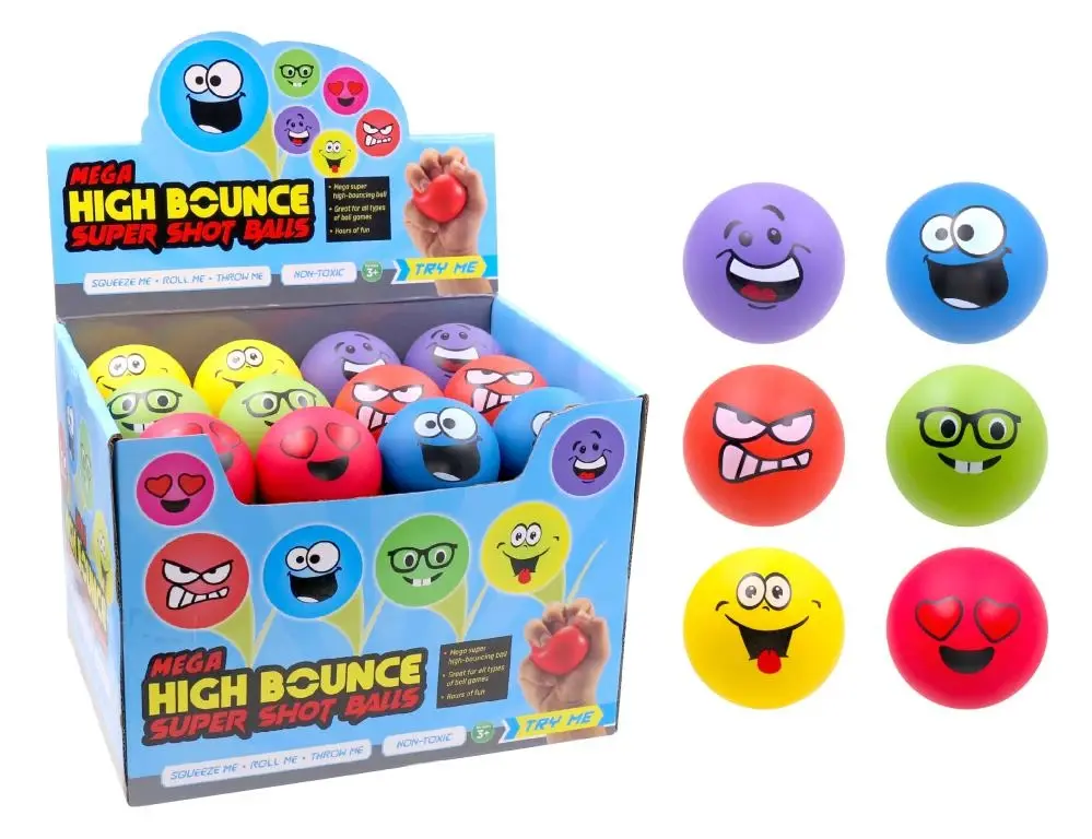 Super Shot Bounce Balls – Emoji Series – CDU