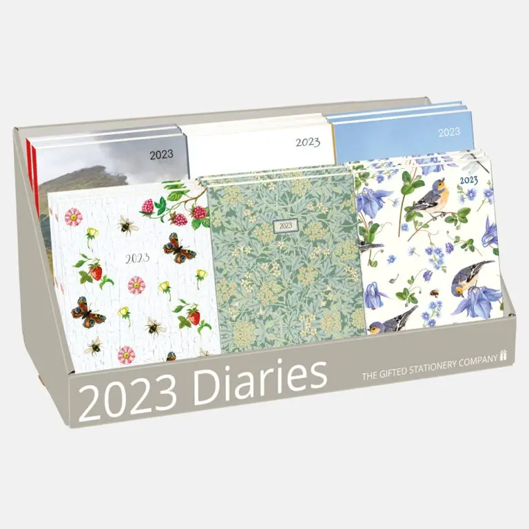 The Gifted Stationery 2023 A5 Padded Diaries Mix B – CDU