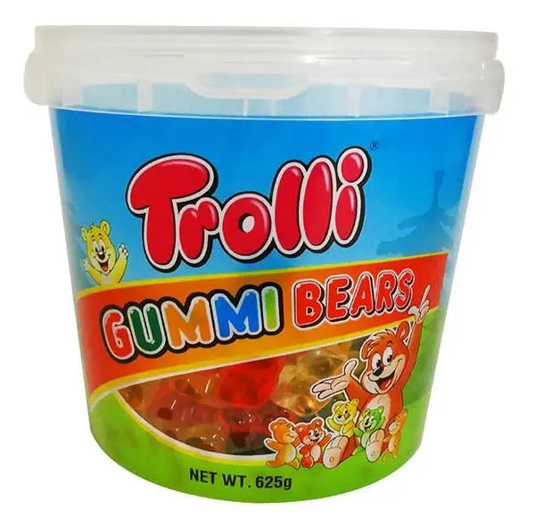 Trolli Gummi Bear Bucket 625g