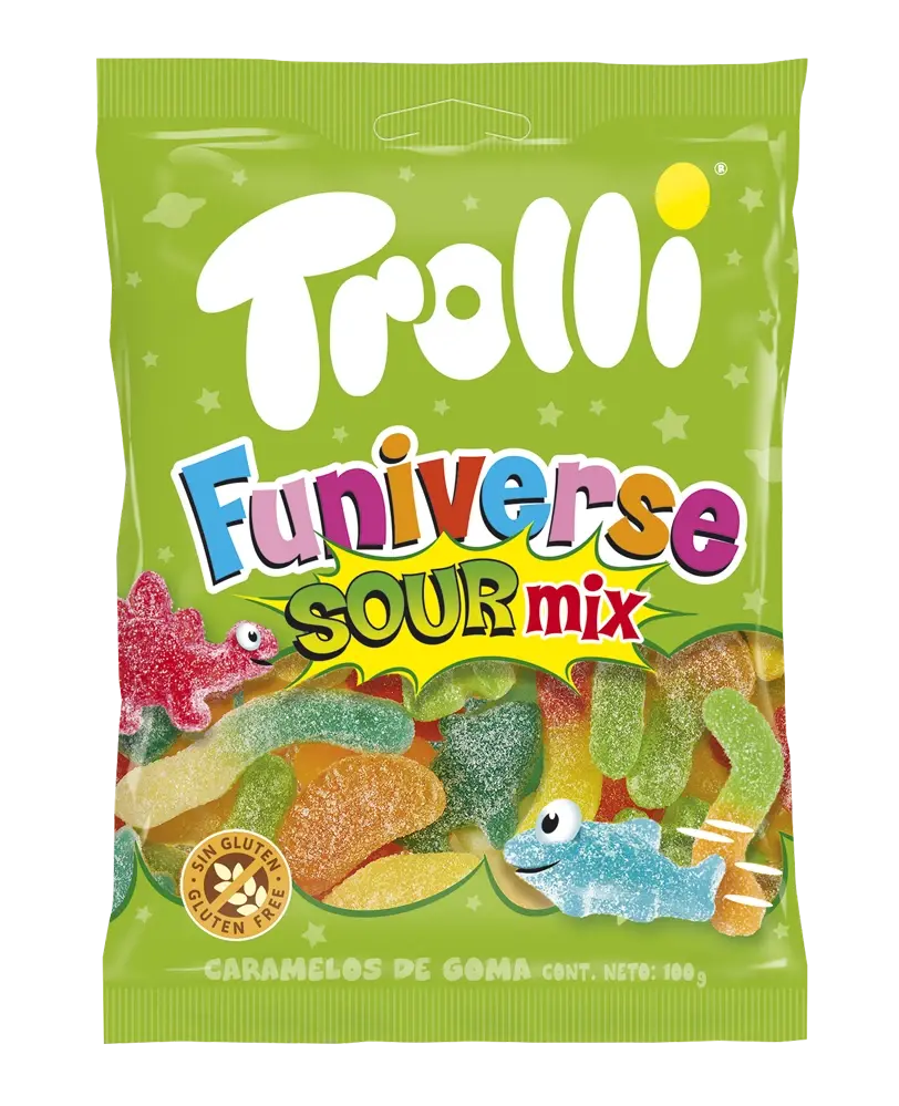 Trolli Spain Funiverse Sour Mix 100g