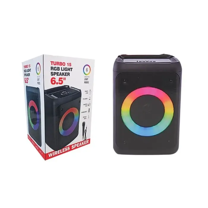 Turbo 15 RGB Light 6.5″ Speaker