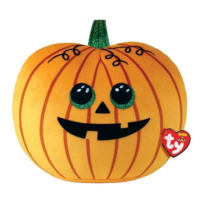 Ty Halloween Seeds the Pumpkin 10″ Squish-A-Boos