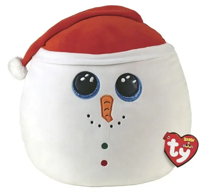 Ty Squish A Boo Flurry Snowman 14″ Plush