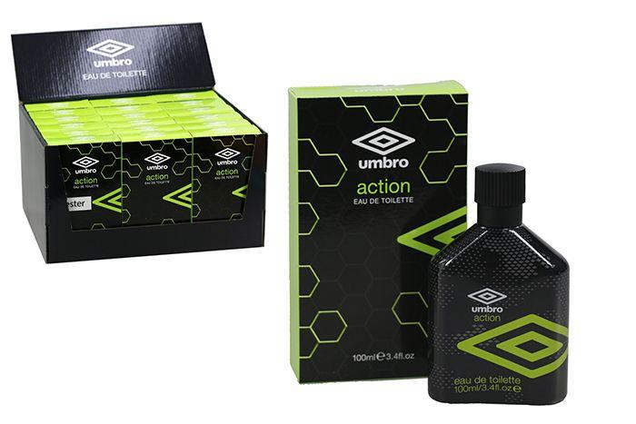 Umbro Perfume – Action (Green) – 100ml – With Free Tester