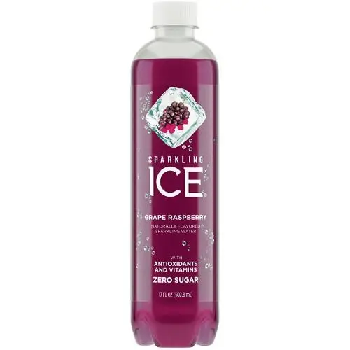 US Sparkling Ice Grape Raspberry 502.8ml