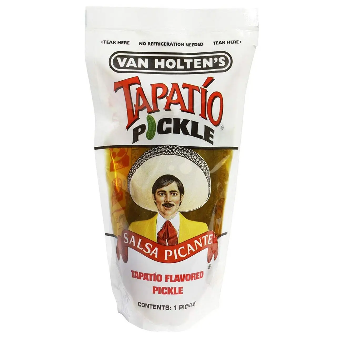 Van Holten’s Jumbo Tapatio Pickle-In-A-Pouch – CDU
