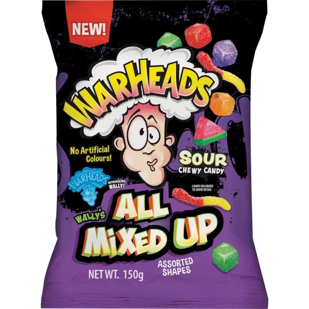 Warheads All Mixed Up 150g